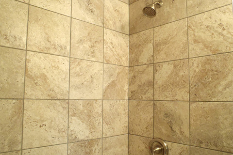 Shower Installation with New Tiles